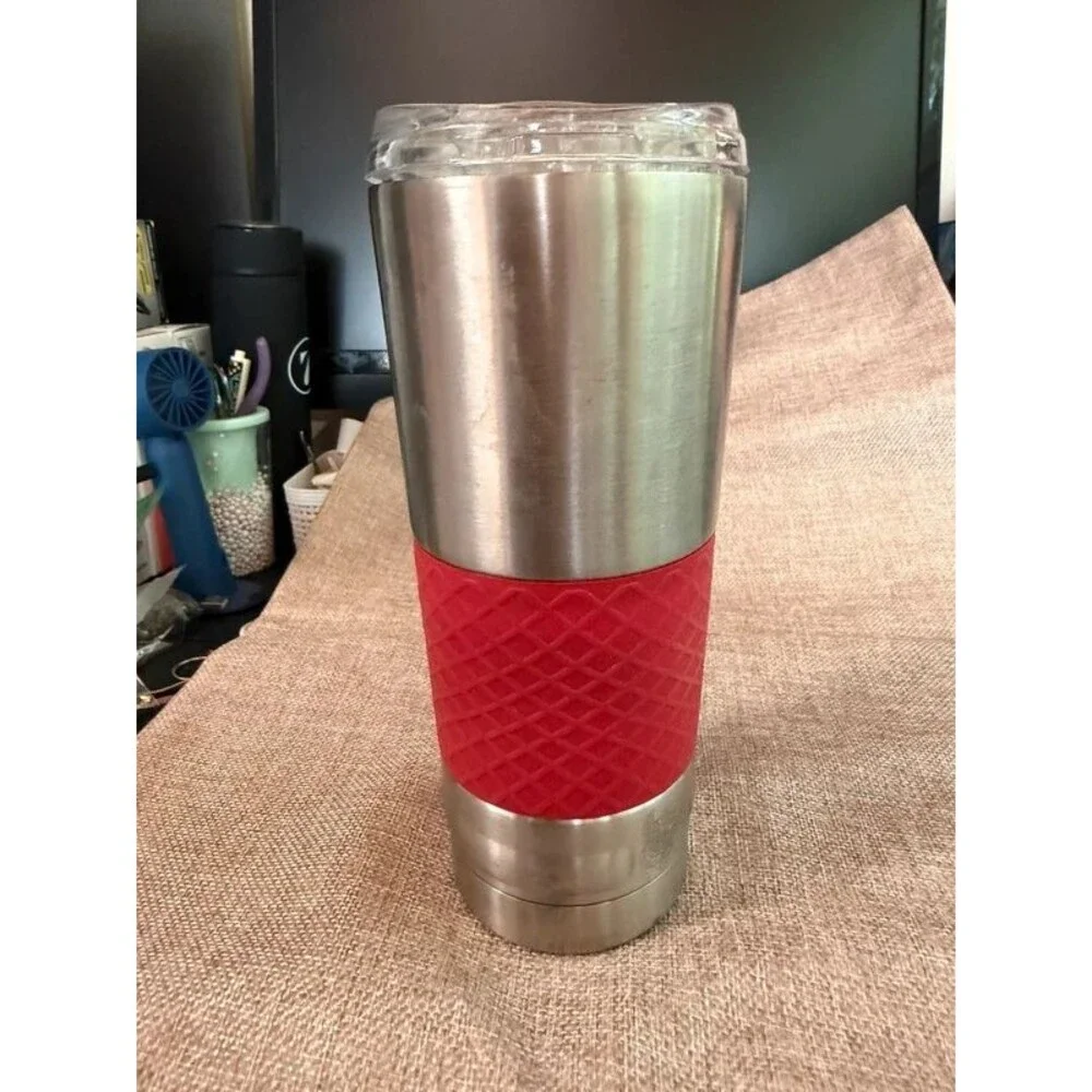New York Giants 24 oz Stainless Steel Draft Tumbler Travel Mug